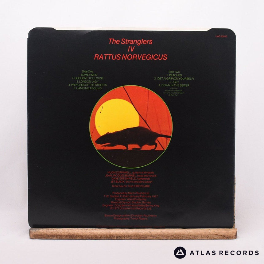 The Stranglers - Stranglers IV (Rattus Norvegicus) - LP Vinyl Record - VG+/EX