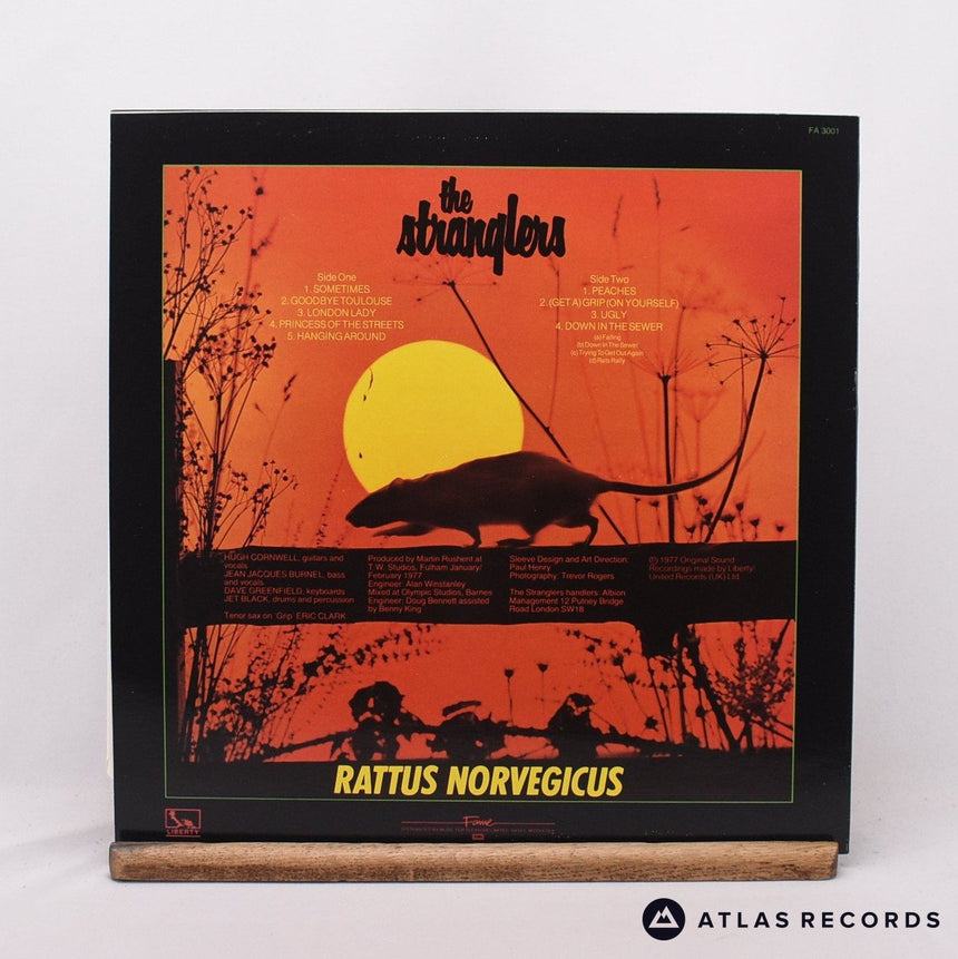 The Stranglers - Stranglers IV (Rattus Norvegicus) - LP Vinyl Record - EX/EX