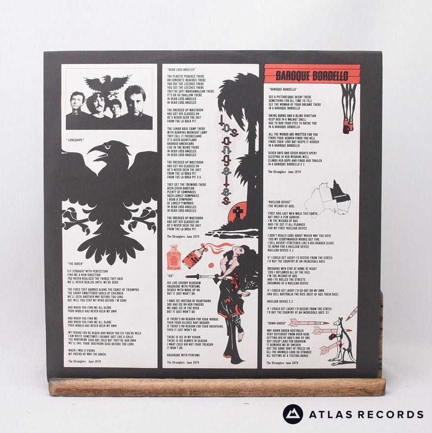 The Stranglers - The Raven - Italy LP Vinyl Record - VG+/NM