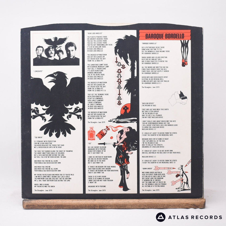 The Stranglers - The Raven - A-4U B-1U LP Vinyl Record - EX/VG+