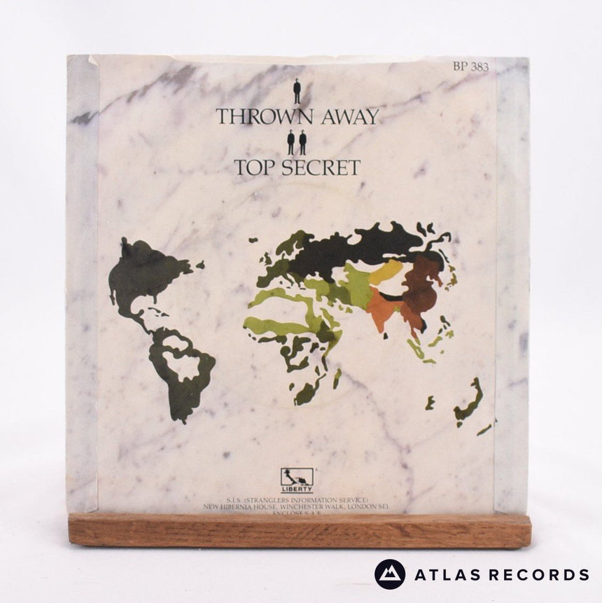 The Stranglers - Thrown Away - 7" Vinyl Record - VG+/VG+