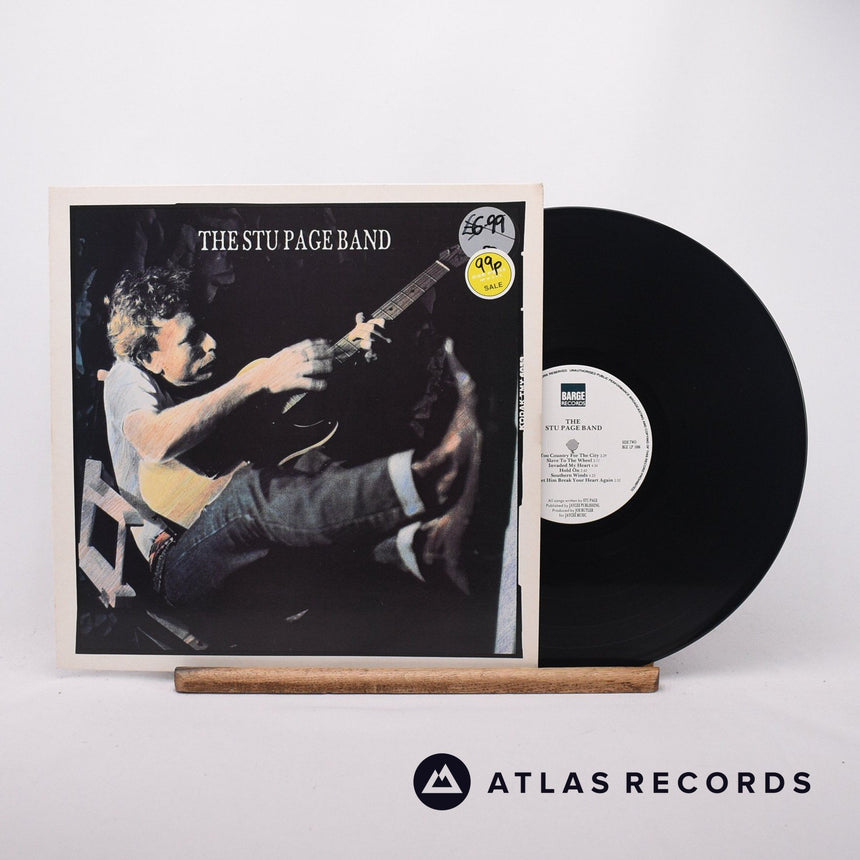 The Stu Page Band The Stu Page Band LP Vinyl Record - Front Cover & Record