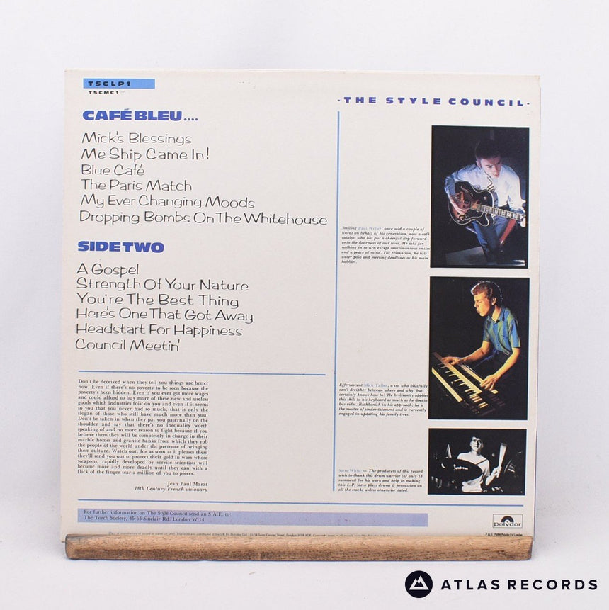 The Style Council - Café Bleu - A//1 B//2 LP Vinyl Record - VG+/EX