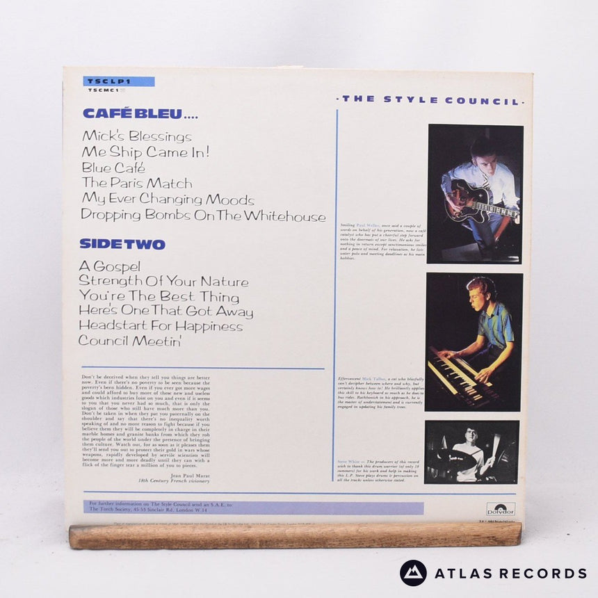 The Style Council - Café Bleu - Booklet Ireland LP Vinyl Record - VG+/EX