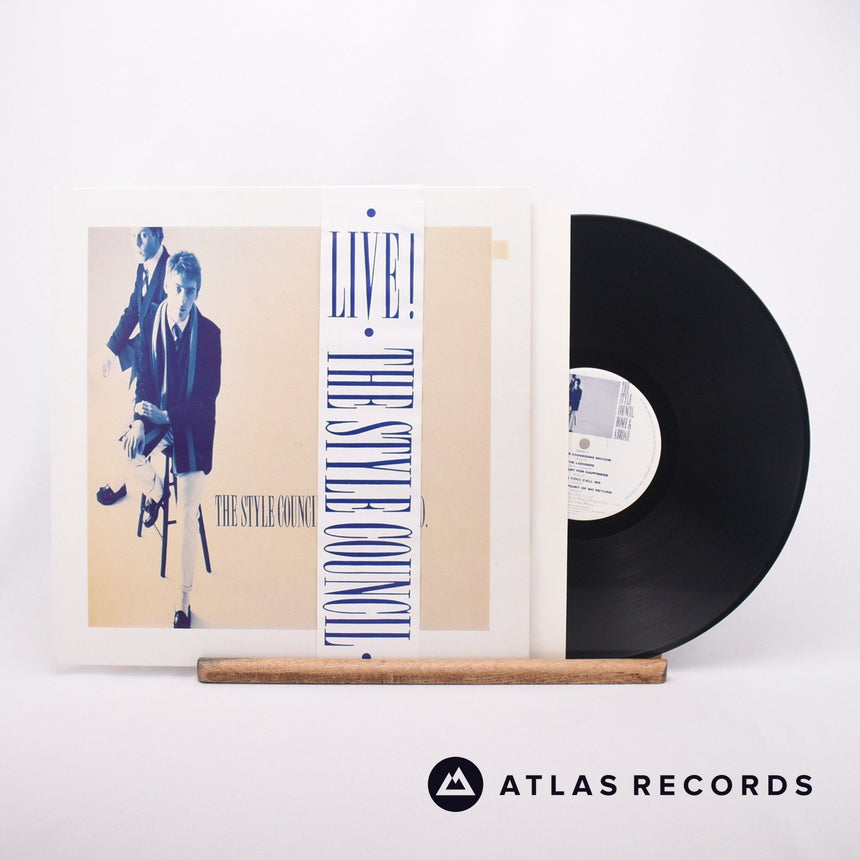 The Style Council Home & Abroad. LP Vinyl Record - Front Cover & Record