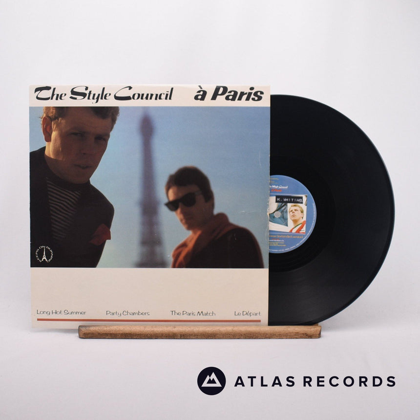 The Style Council À Paris 12" Vinyl Record - Front Cover & Record