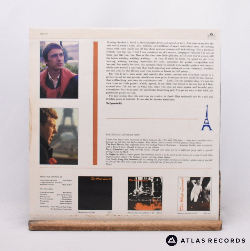 The Style Council - À Paris - 12" Vinyl Record - VG+/VG+