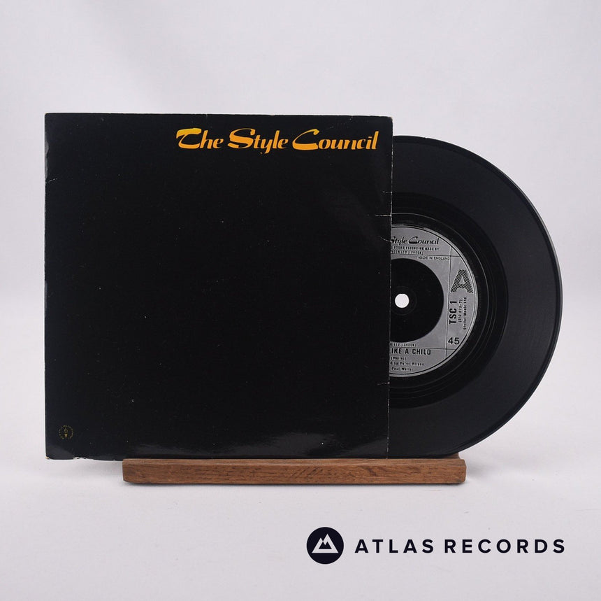 The Style Council Speak Like A Child 7" Vinyl Record - Front Cover & Record