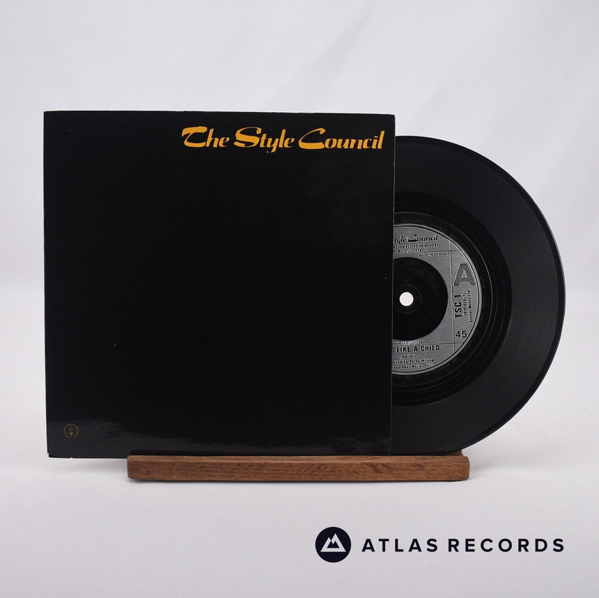 The Style Council Speak Like A Child 7" Vinyl Record - Front Cover & Record