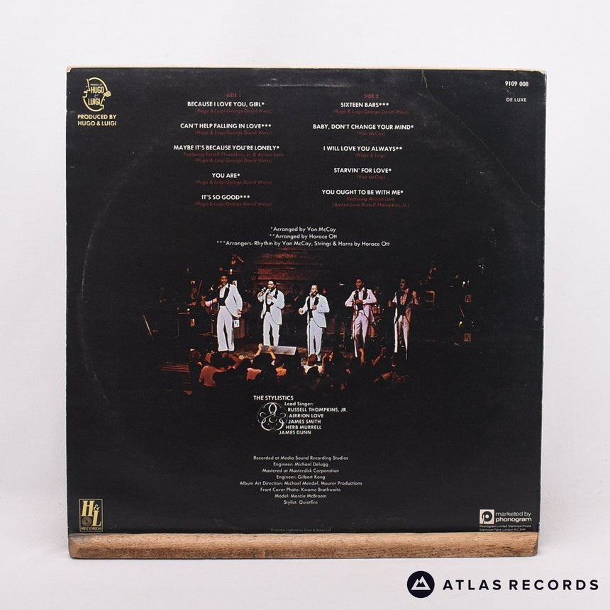 The Stylistics - Fabulous - LP Vinyl Record - VG+/VG+