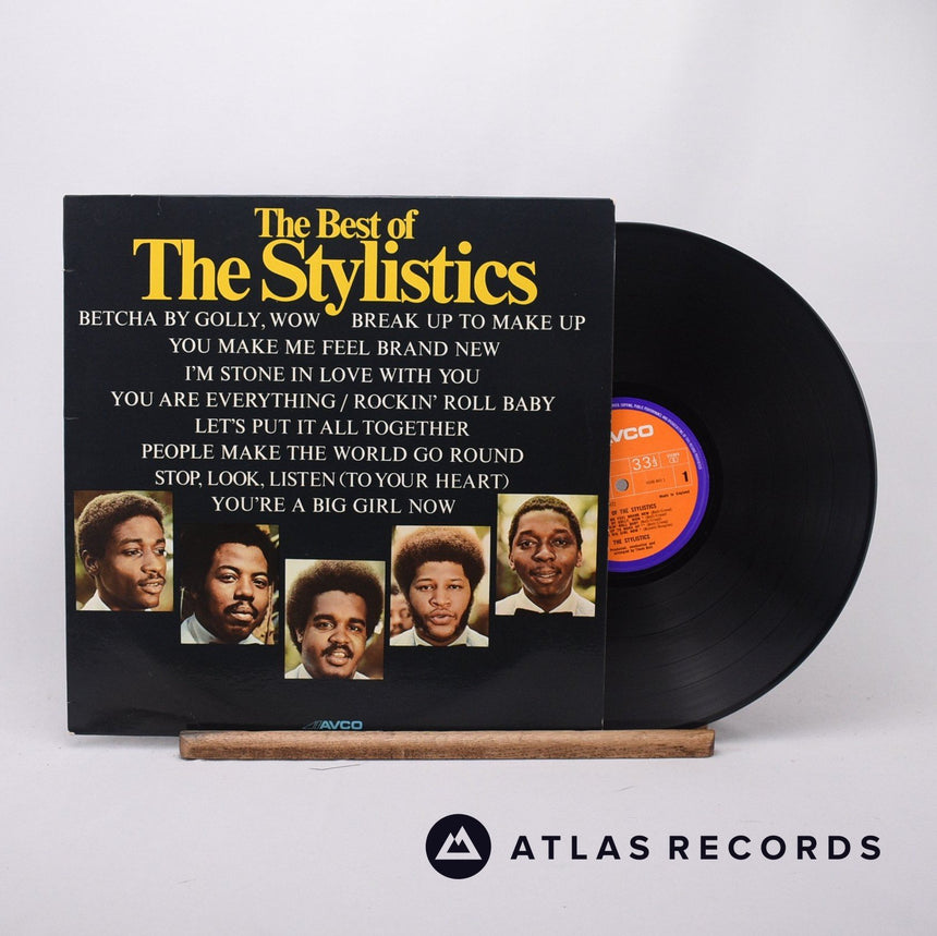 The Stylistics The Best Of The Stylistics LP Vinyl Record - Front Cover & Record