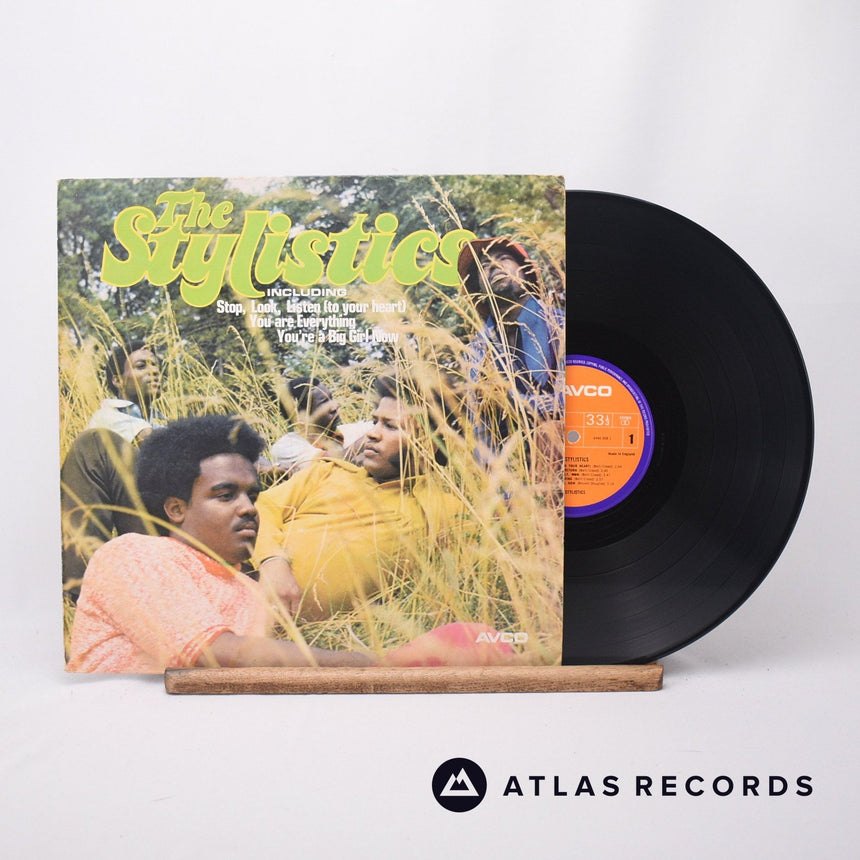 The Stylistics The Stylistics LP Vinyl Record - Front Cover & Record