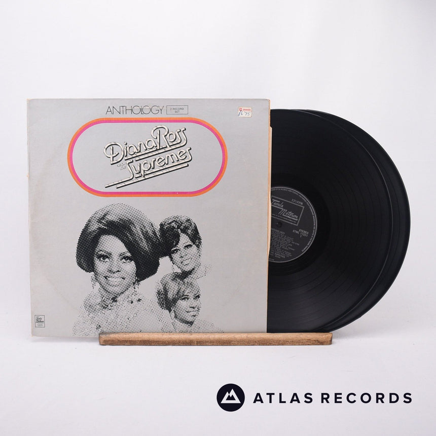 The Supremes Anthology 2 x LP Vinyl Record - Front Cover & Record