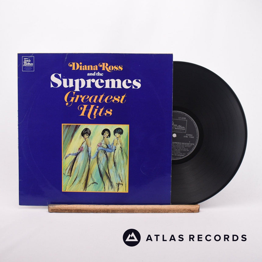 The Supremes Greatest Hits LP Vinyl Record - Front Cover & Record