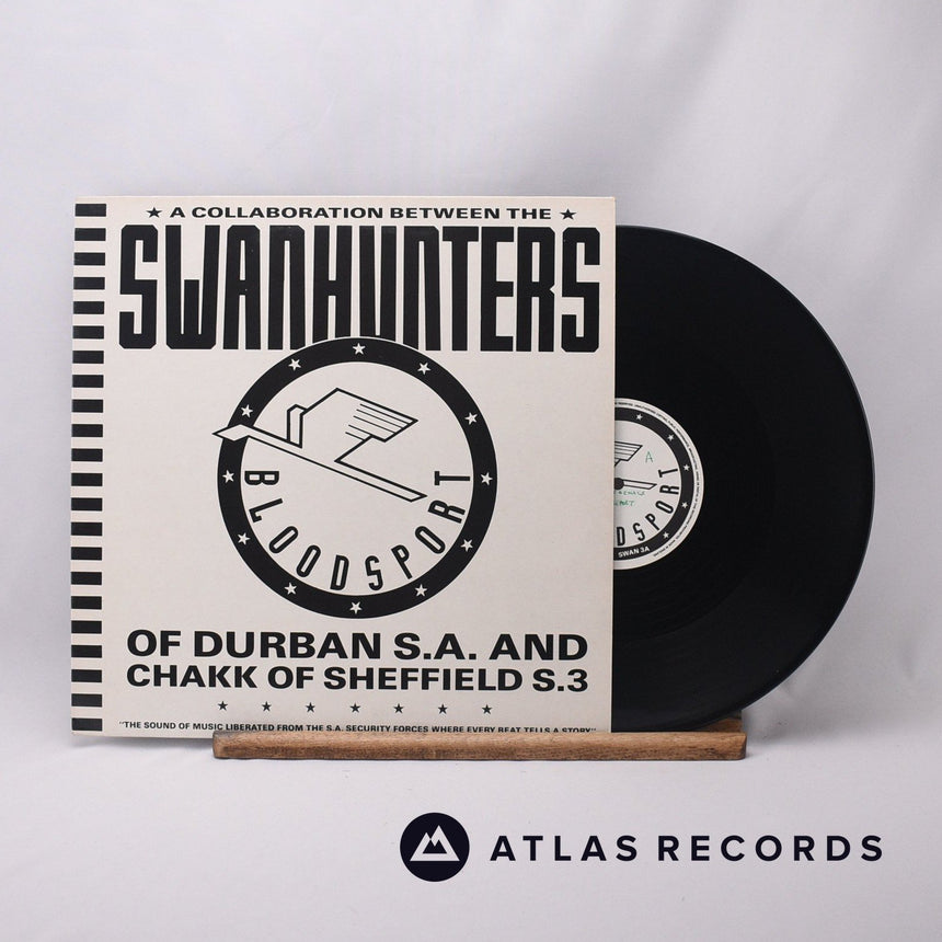 The Swanhunters Bloodsport 12" Vinyl Record - Front Cover & Record