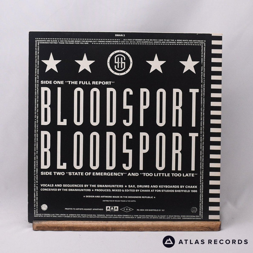 The Swanhunters - Bloodsport - 12" Vinyl Record - EX/VG+