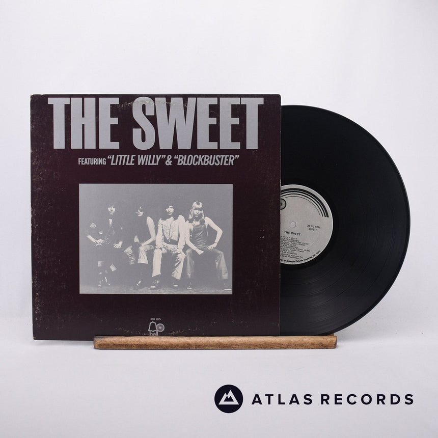 The Sweet The Sweet Featuring "Little Willy" & "Blockbuster" LP Vinyl Record - Front Cover & Record