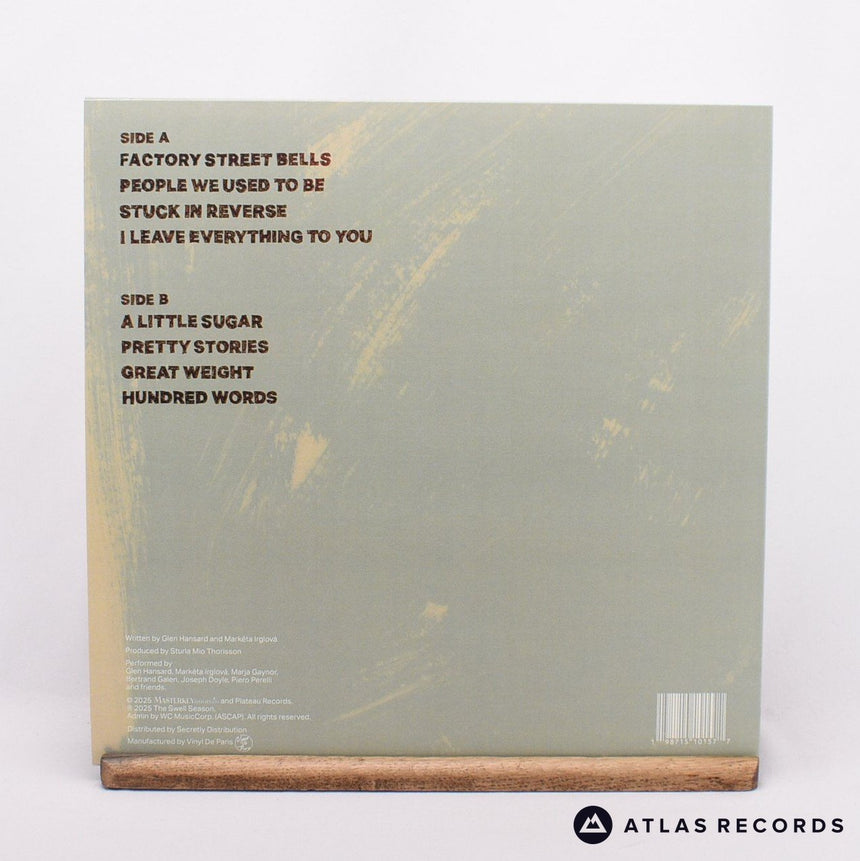The Swell Season - Forward - Ivory Lyric Sheet LP Vinyl Record - NM/NM