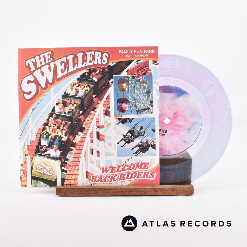 The Swellers Welcome Back Riders 7" Vinyl Record - Front Cover & Record