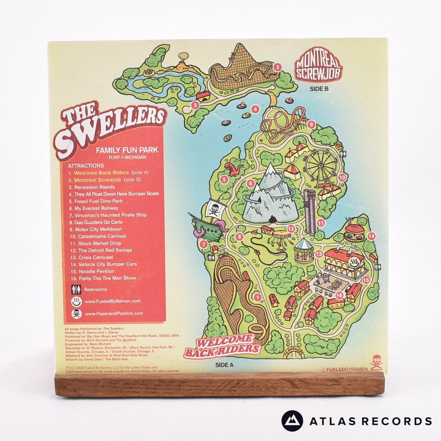 The Swellers - Welcome Back Riders - 7" Vinyl Record - NM/NM