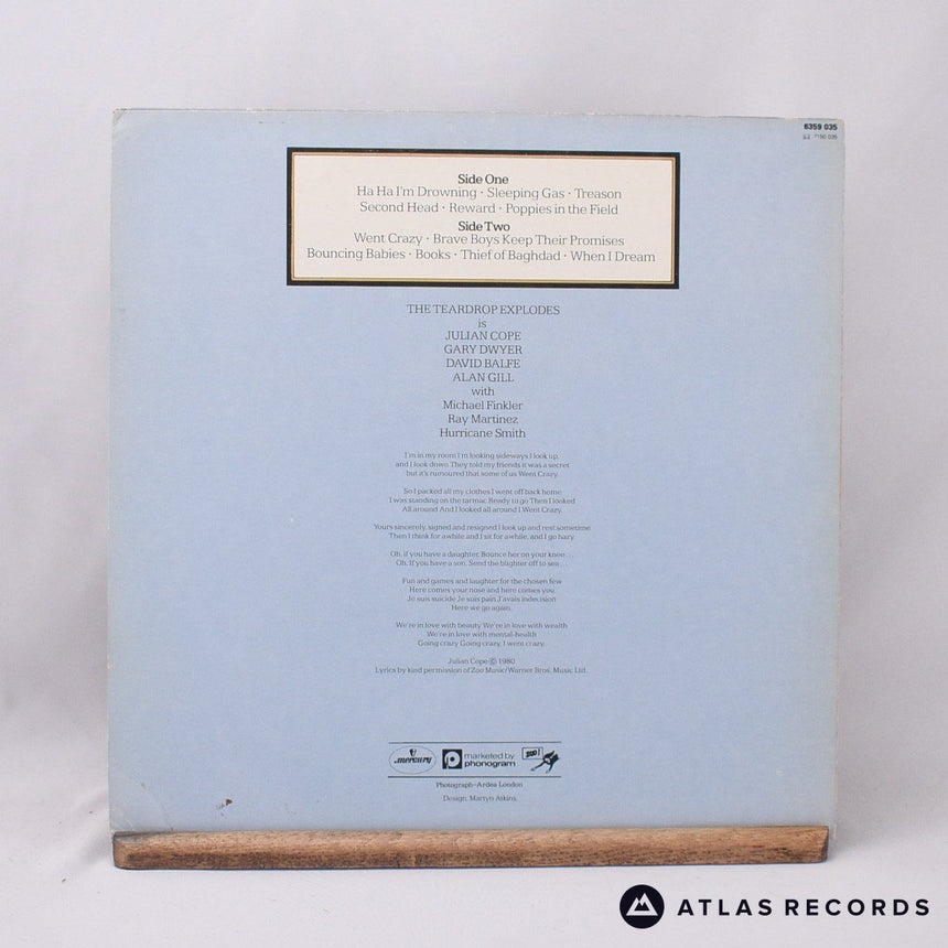 The Teardrop Explodes - Kilimanjaro - Reissue LP Vinyl Record - EX/EX