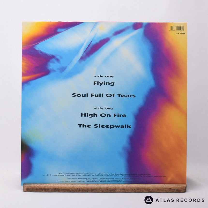 The Telescopes - Flying - Mpo Porky A1 B1 12" Vinyl Record - NM/VG+