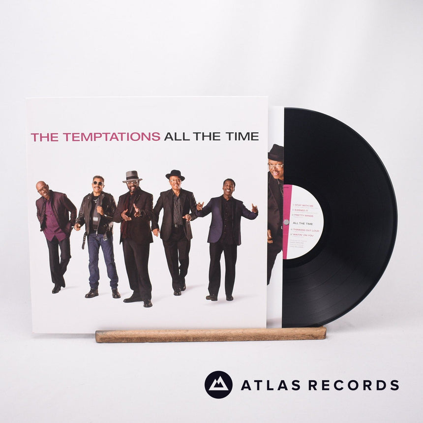 The Temptations All The Time LP Vinyl Record - Front Cover & Record