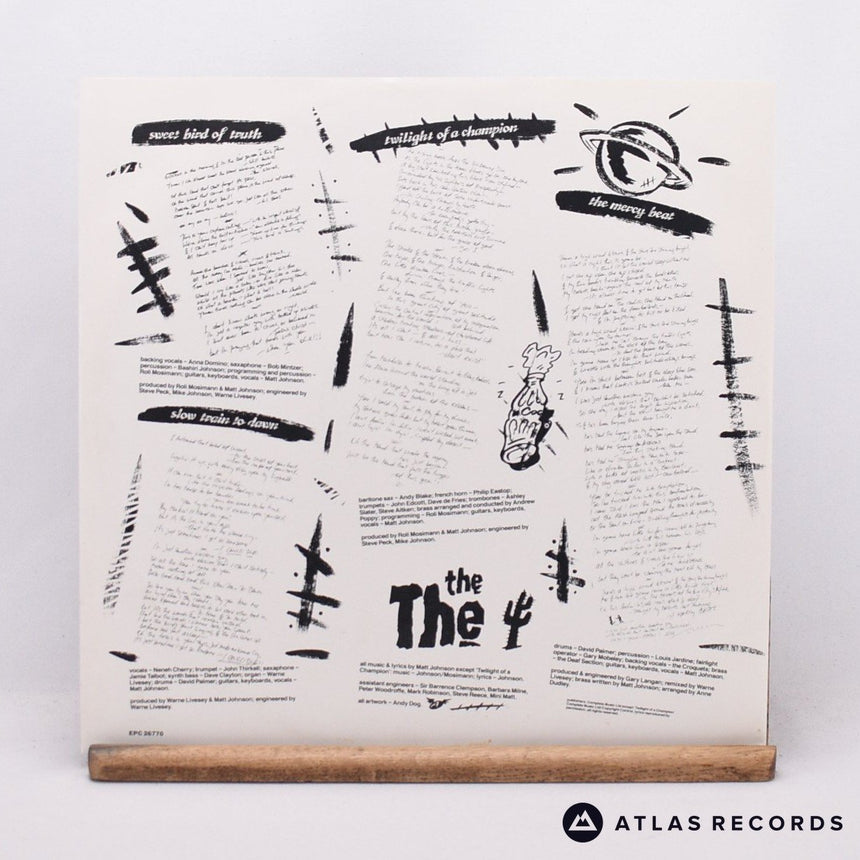 The The - Infected - A1 B2 LP Vinyl Record - EX/EX
