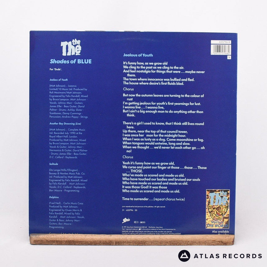 The The - Shades Of Blue - 2A1 1B1 12" Vinyl Record - EX/EX