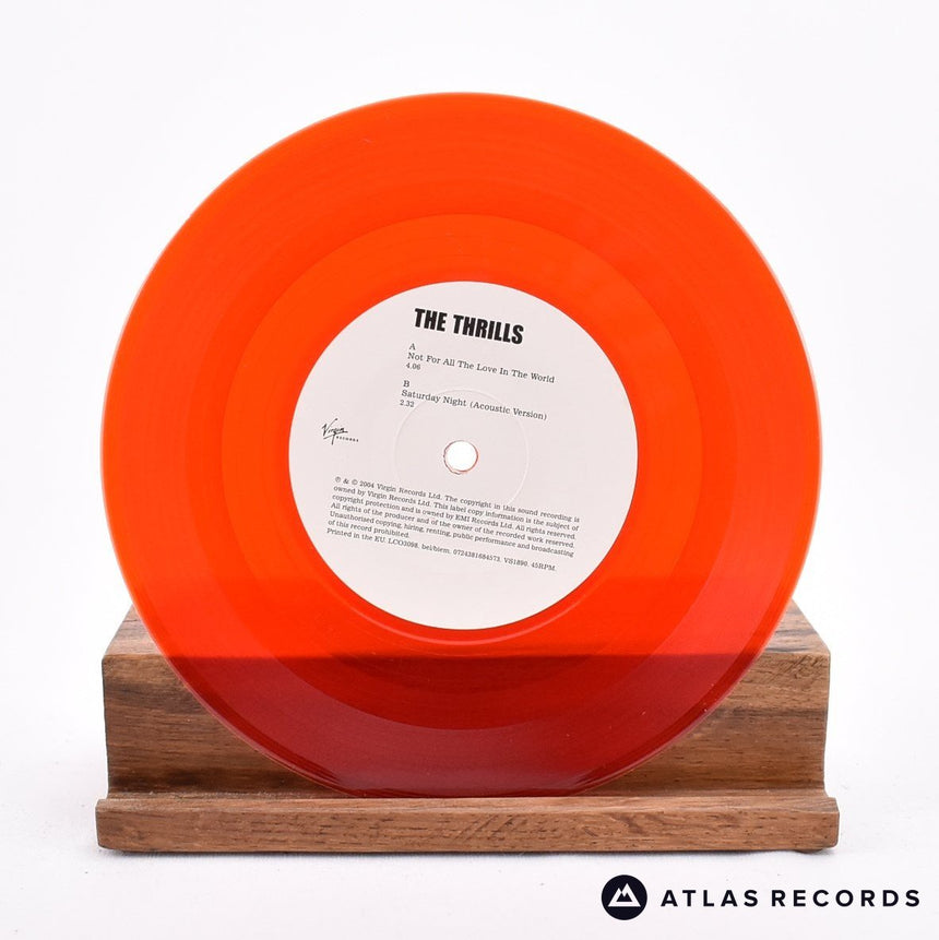 The Thrills - Not For All The Love In The World - 7" Vinyl Record - NM/NM