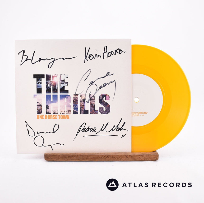 The Thrills One Horse Town 7" Vinyl Record - Front Cover & Record