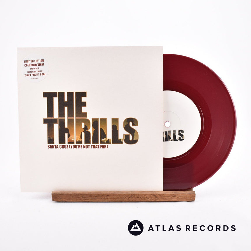 The Thrills Santa Cruz 7" Vinyl Record - Front Cover & Record