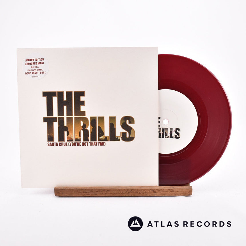 The Thrills Santa Cruz 7" Vinyl Record - Front Cover & Record