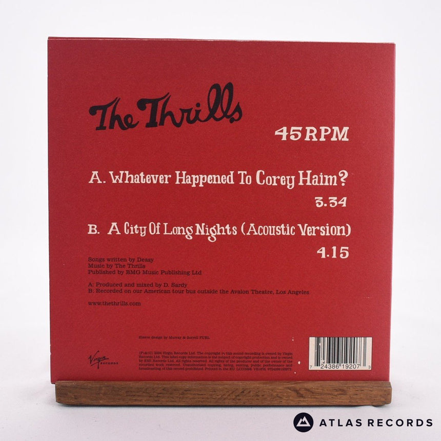 The Thrills - Whatever Happened To Corey Haim? - 7" Vinyl Record - EX/NM