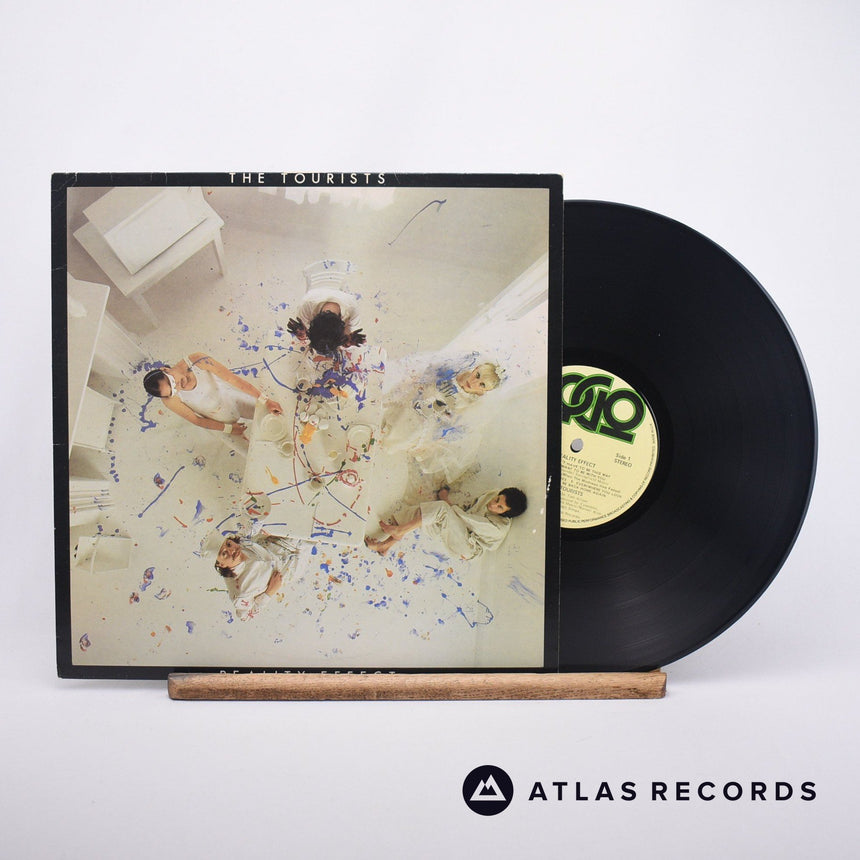 The Tourists Reality Effect LP Vinyl Record - Front Cover & Record