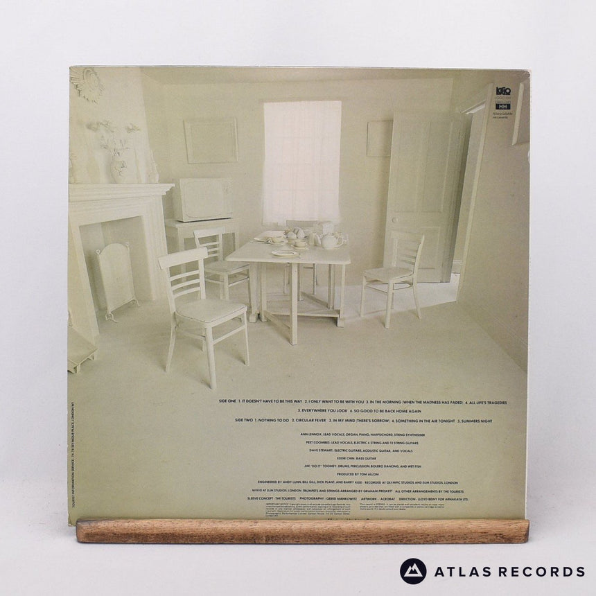 The Tourists - Reality Effect - A-2 B-2 LP Vinyl Record - EX/EX
