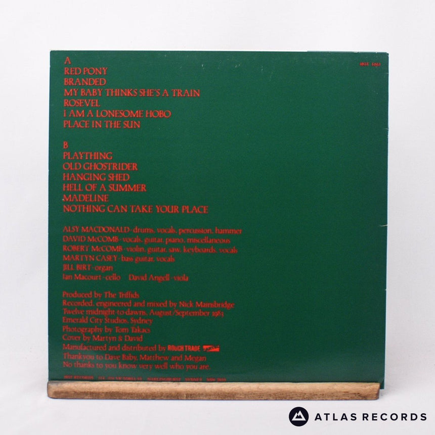The Triffids - Treeless Plain - Lyric Sheet Mpo LP Vinyl Record - EX/EX