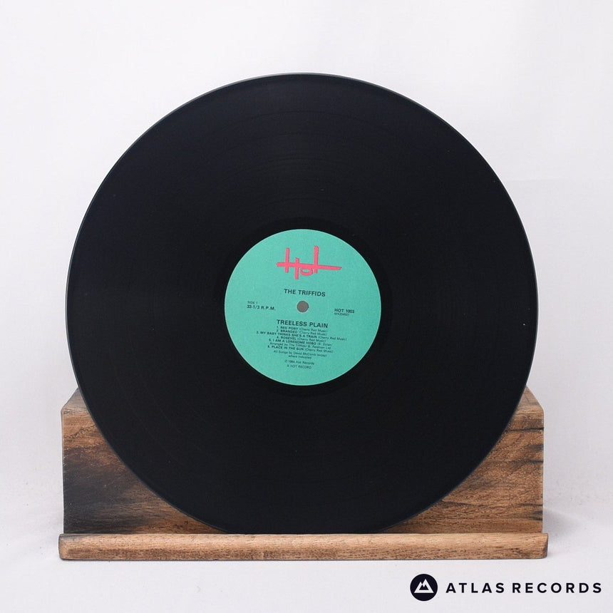 The Triffids - Treeless Plain - Lyric Sheet LP Vinyl Record - VG+/EX