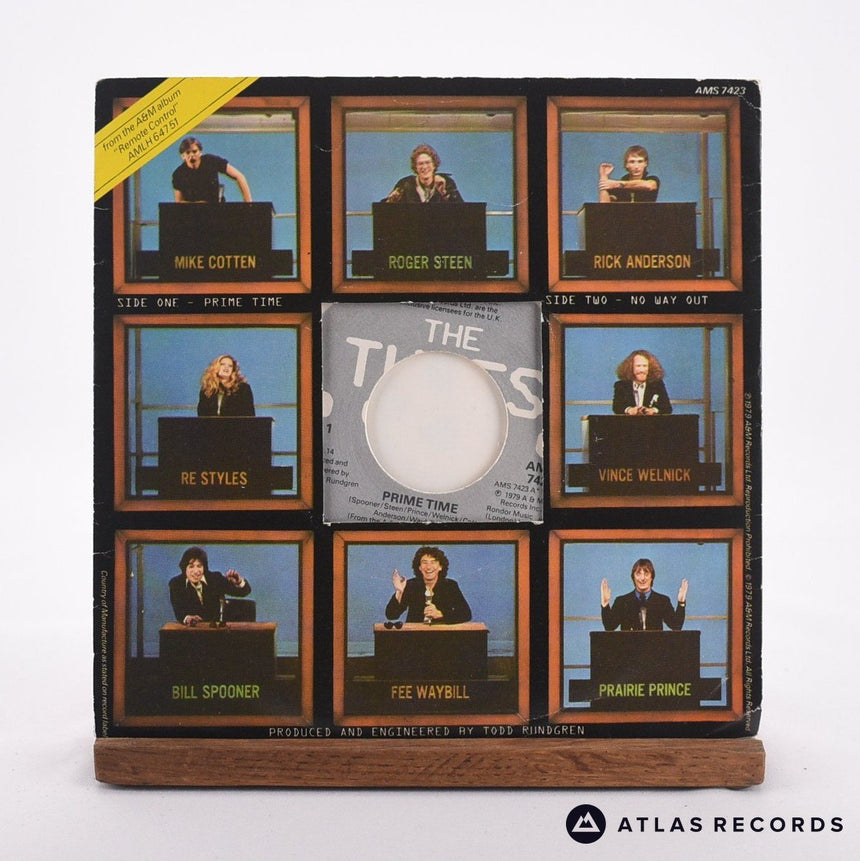 The Tubes Prime Time 7" Vinyl Record - Front Cover & Record