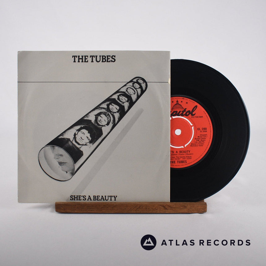 The Tubes She's A Beauty 7" Vinyl Record - Front Cover & Record