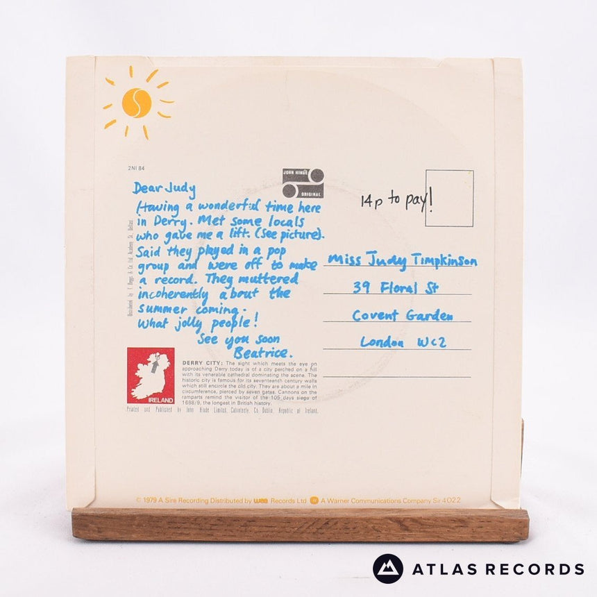 The Undertones - Here Comes The Summer - 7" Vinyl Record - VG+/EX