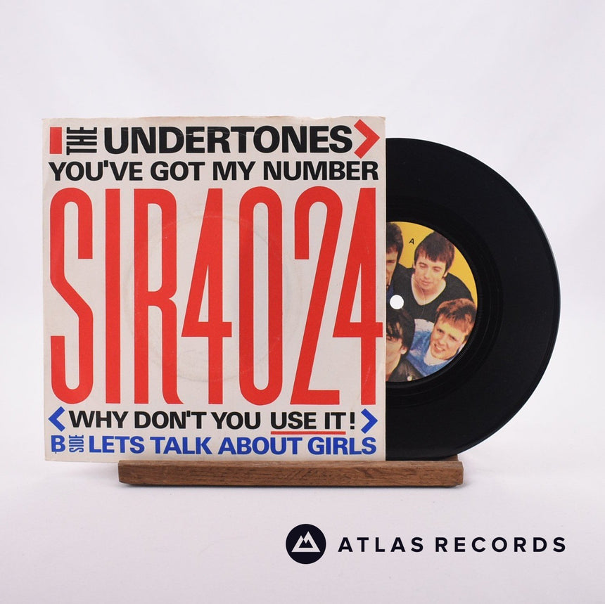 The Undertones You've Got My Number < Why Don't You Use It! > 7" Vinyl Record - Front Cover & Record