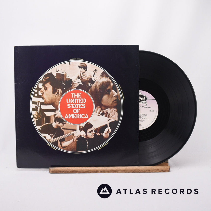 The United States Of America The United States Of America LP Vinyl Record - Front Cover & Record