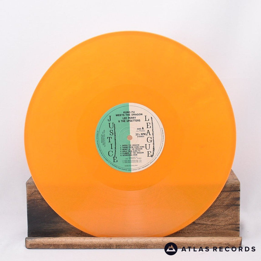 The Upsetter - Kung Fu Meets The Dragon - Orange LP Vinyl Record - EX/EX