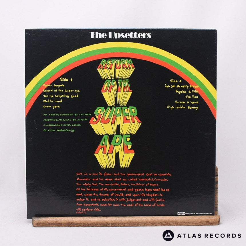 The Upsetters - Return of the Super Ape - LP Vinyl Record - EX/EX