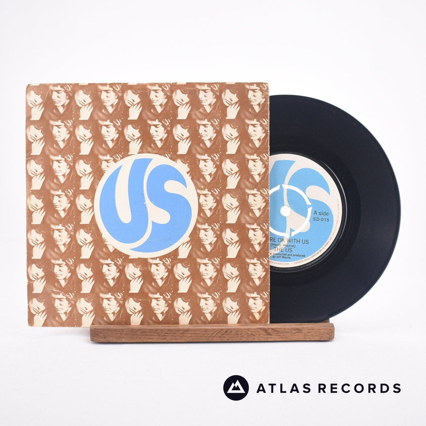 The Us You're Ok With Us 7" Vinyl Record - Front Cover & Record