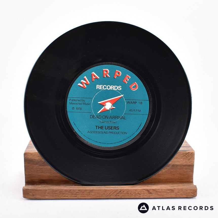 The Users - Kicks In Style - Numbered Reissue 7" Vinyl Record - VG+/EX