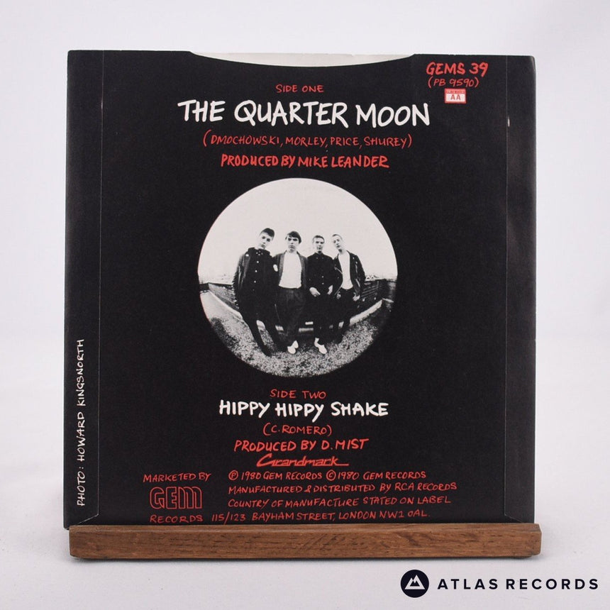 The V.I.P.'s - The Quarter Moon - 7" Vinyl Record - EX/EX