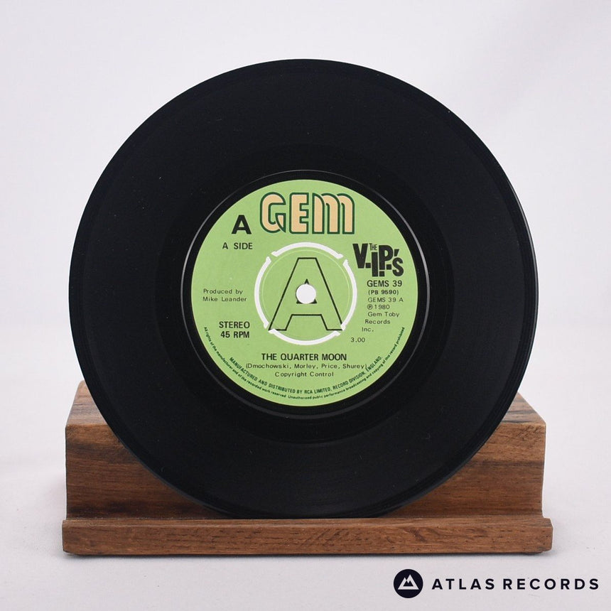 The V.I.P.'s - The Quarter Moon - 7" Vinyl Record - EX/EX