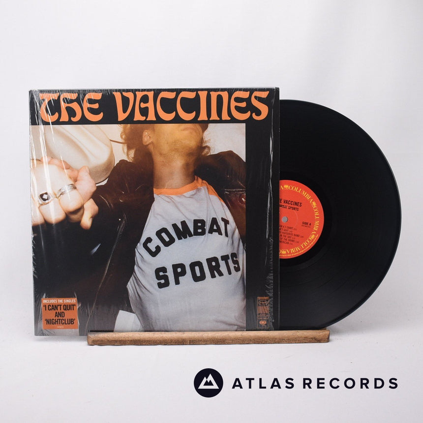 The Vaccines Combat Sports LP Vinyl Record - Front Cover & Record